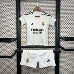 24/25 Real Madrid Home kids kit